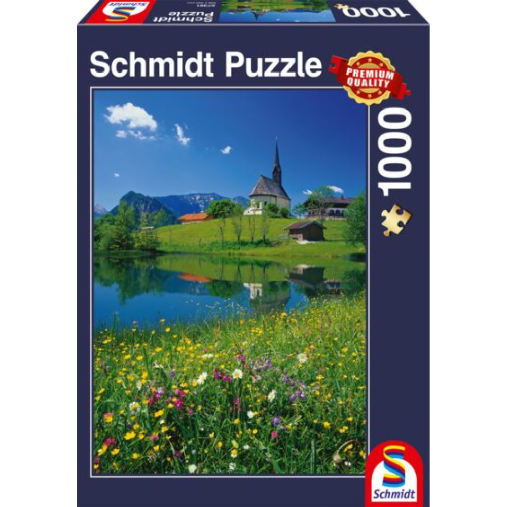 Inzell, Einsiedlhof and St. Nicholas Church