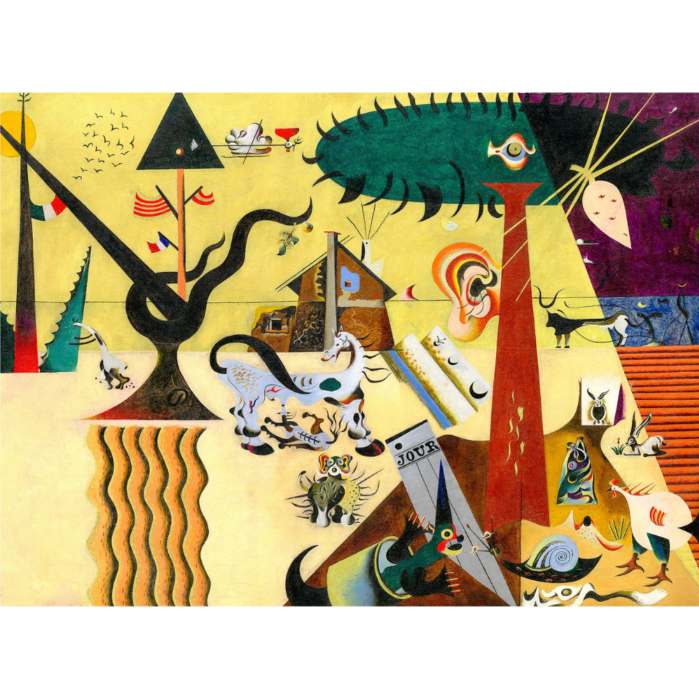 Joan Miró: The Tilled Field