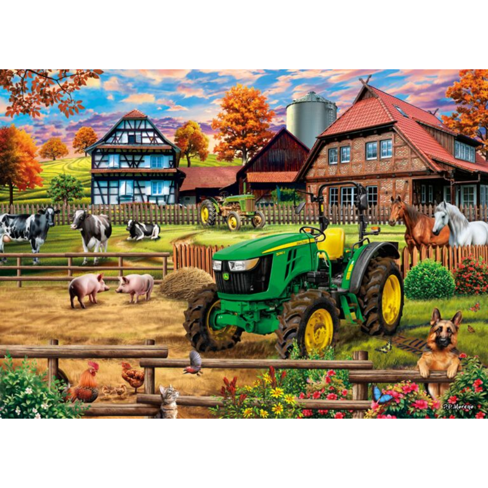 John Deere: Farm with 5050E Tractor