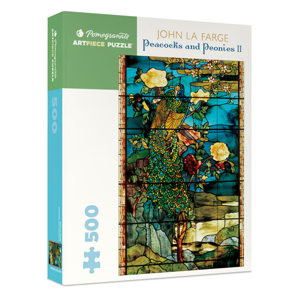 John La Farge: Peacocks and Peonies II - Thirsty Meeples