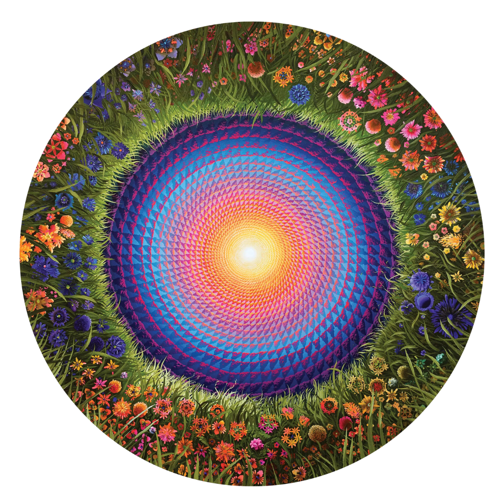 Justin Lovato: Flower Mandala - Thirsty Meeples