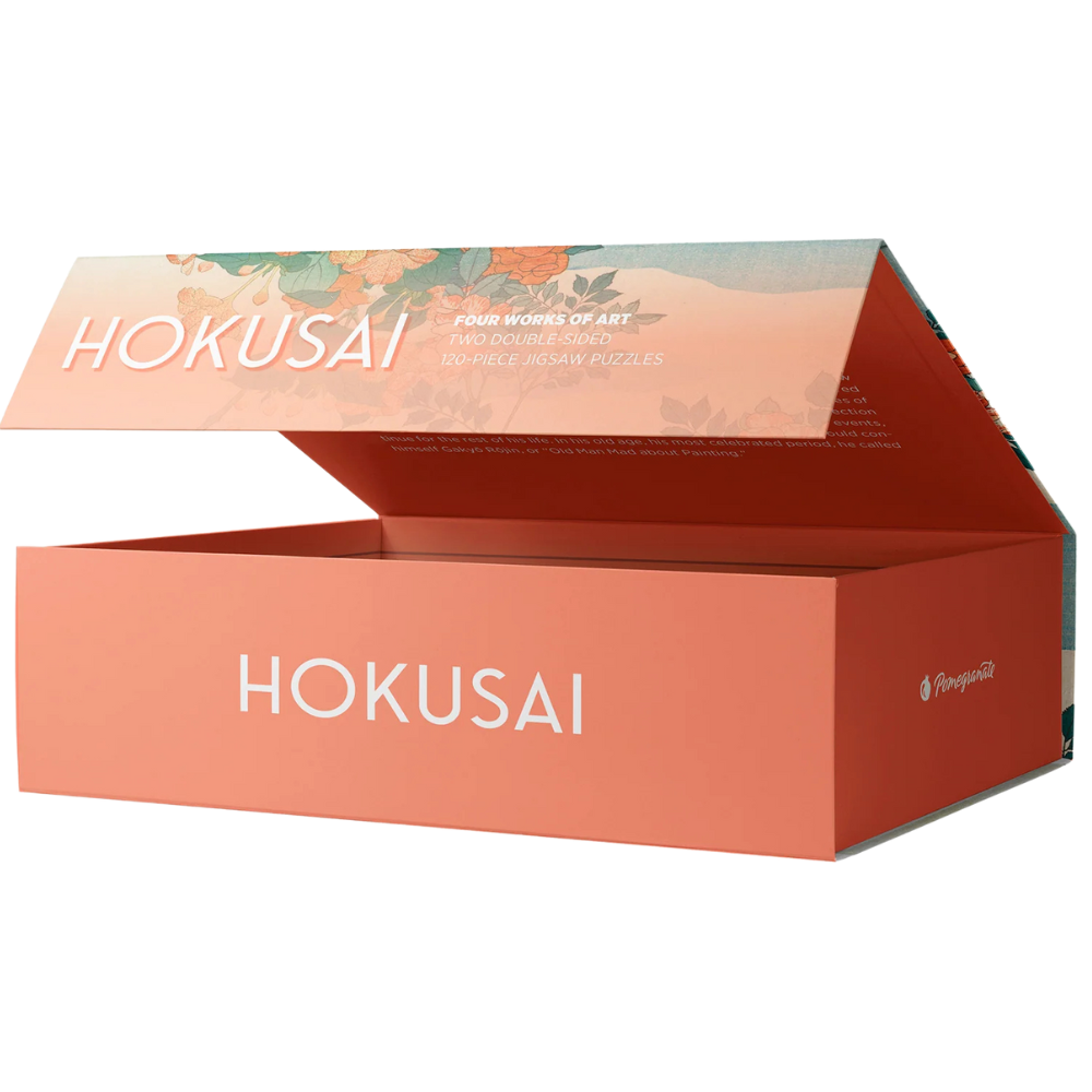 Hokusai Double-Sided Jigsaw Puzzle Set