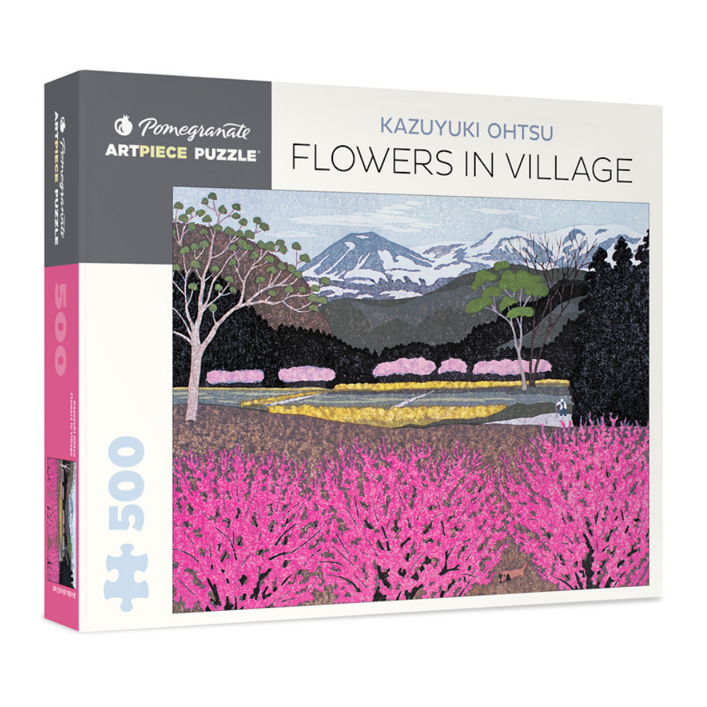 Kazuyuki Ohtsu: Flowers in Village - Thirsty Meeples