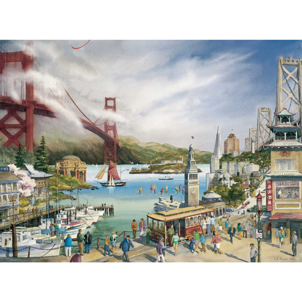 Larry A. Wilson: Spirit of San Francisco - Thirsty Meeples