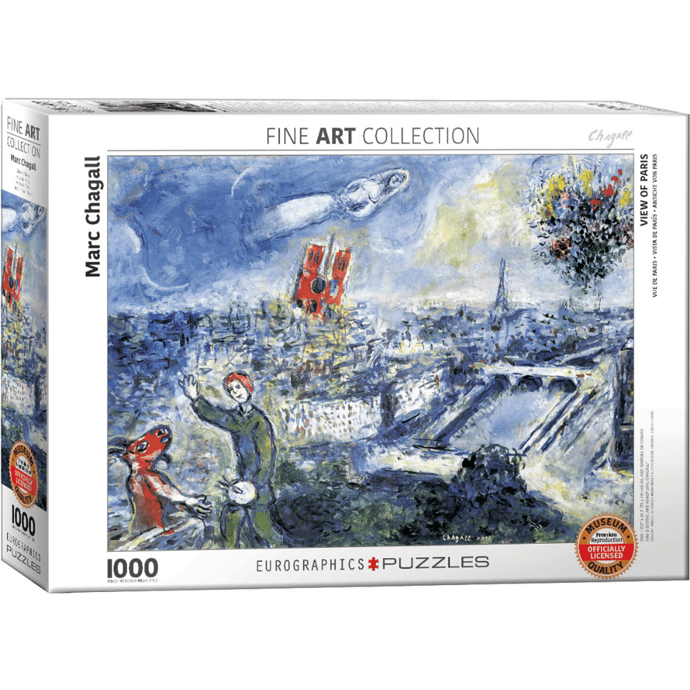 Marc Chagall: Le Bouquet de Paris (1000 Pieces)