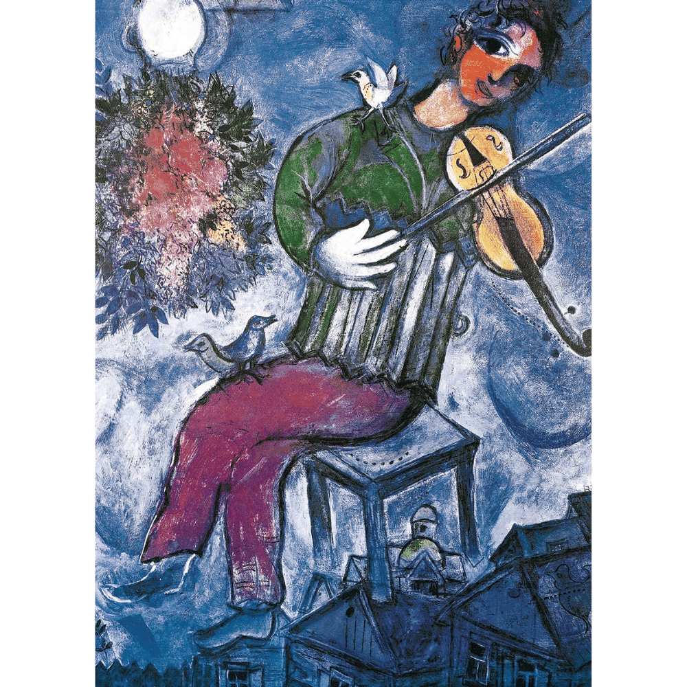 Marc Chagall: Le Violoniste Bleu (1000 Pieces)
