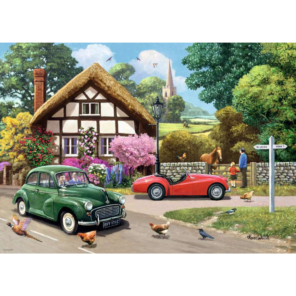 Leisure Days No. 9: A Country Drive