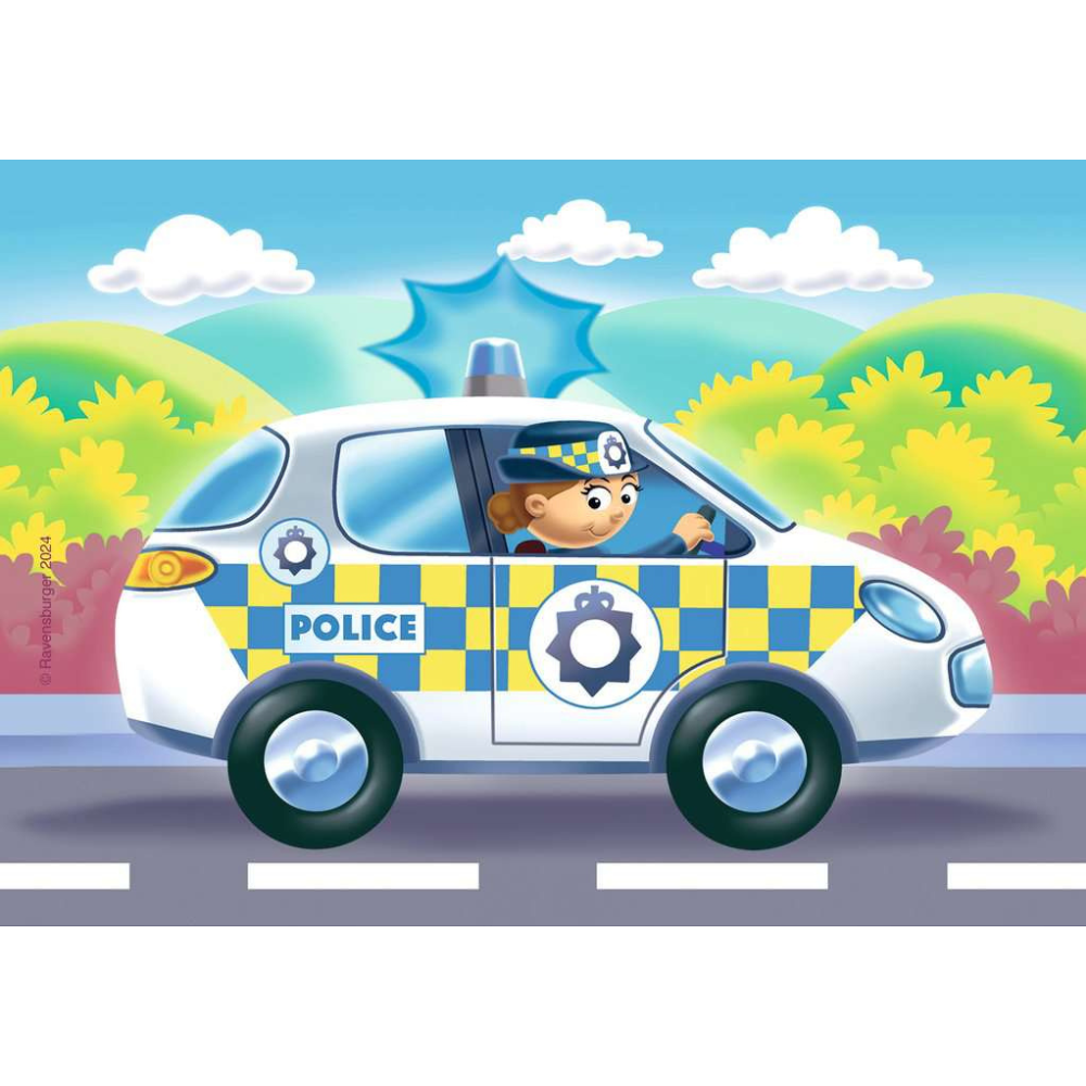 Rescue Vehicles (4 in a Box)