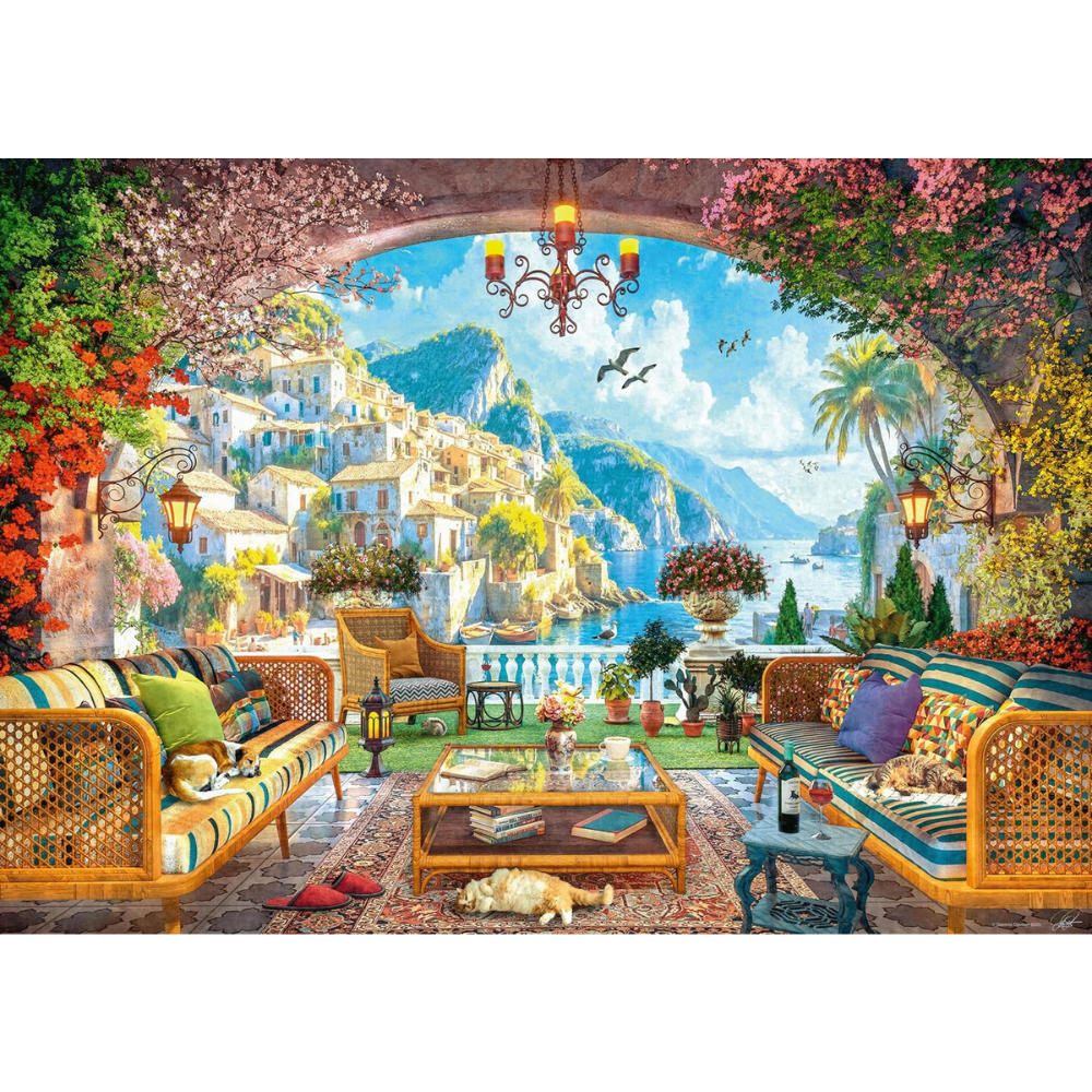 Mediterranean Terrace View