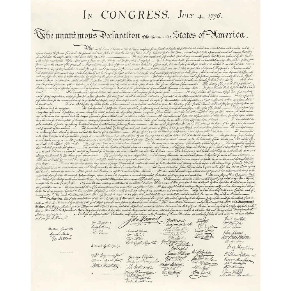 Gareth Fuller: Map of DC and The Declaration of Independence (PRE-ORDER)