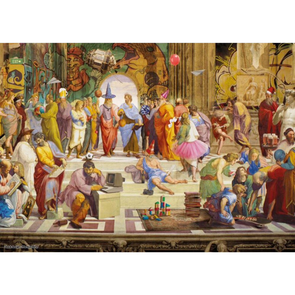 Markus Binz: The School of Athens 2024