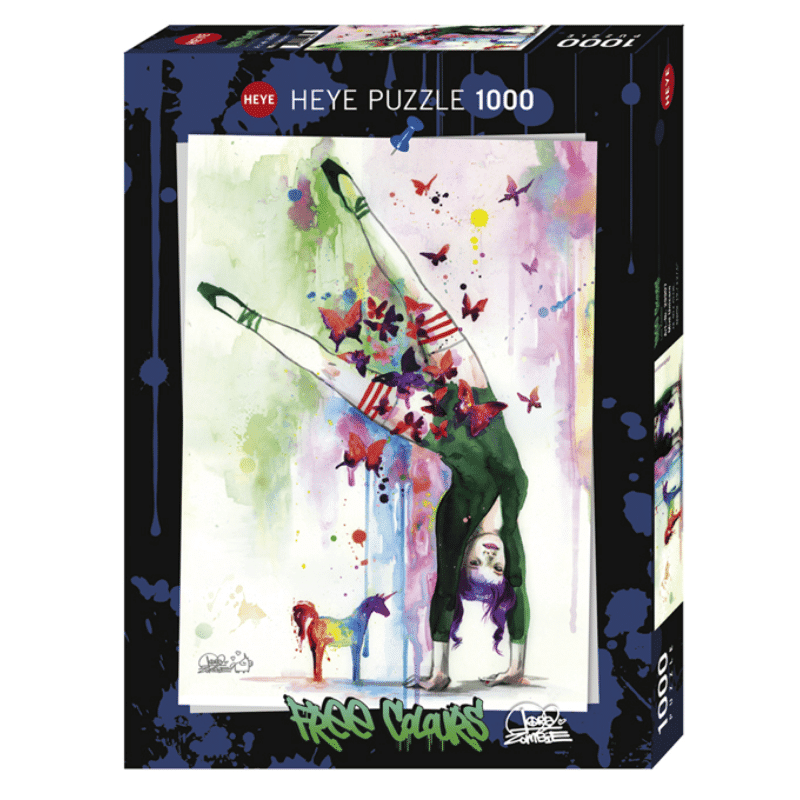 Lora Zombie: Mini Unicorn (1000 Pieces)