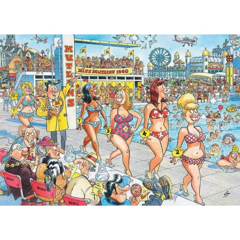 Wasgij Retro Destiny 9: Super Models!