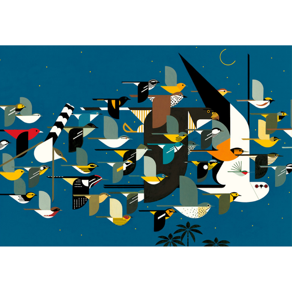 Charley Harper: Mystery of the Missing Migrants - Thirsty Meeples