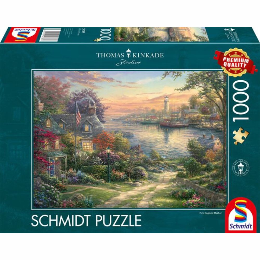 Thomas Kinkade: New England Harbour