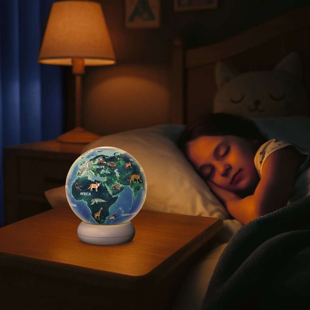 Nightlight Puzzle: Earth at Night