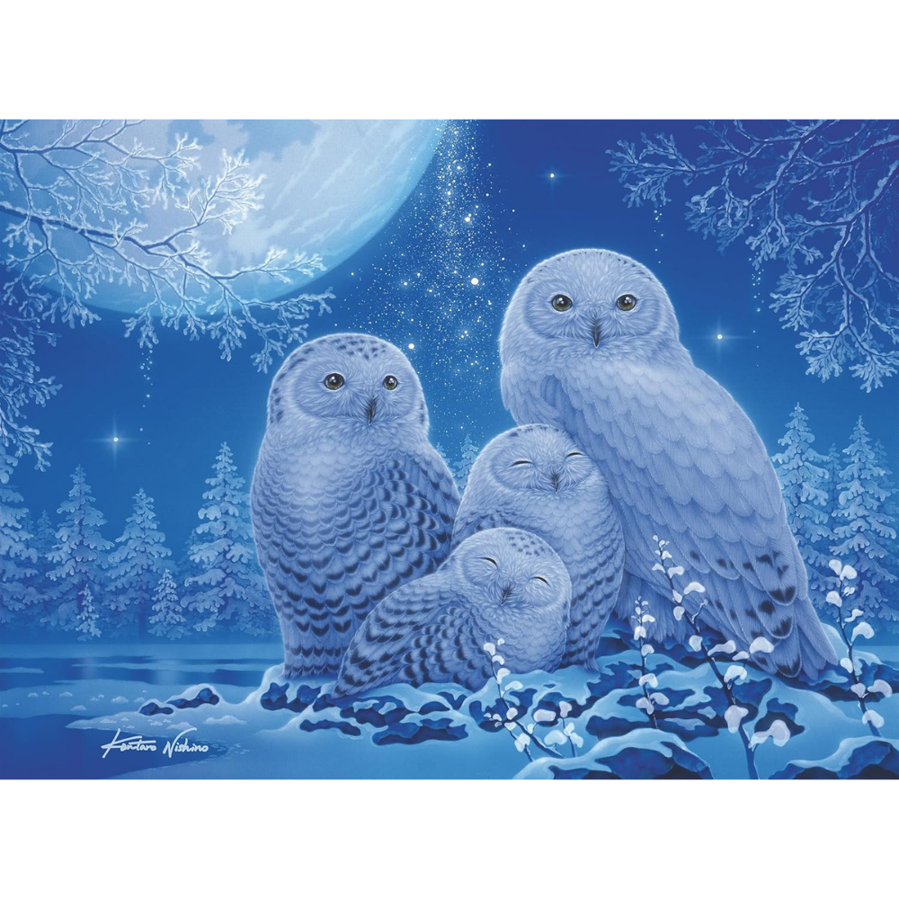 Owls in the Moonlight