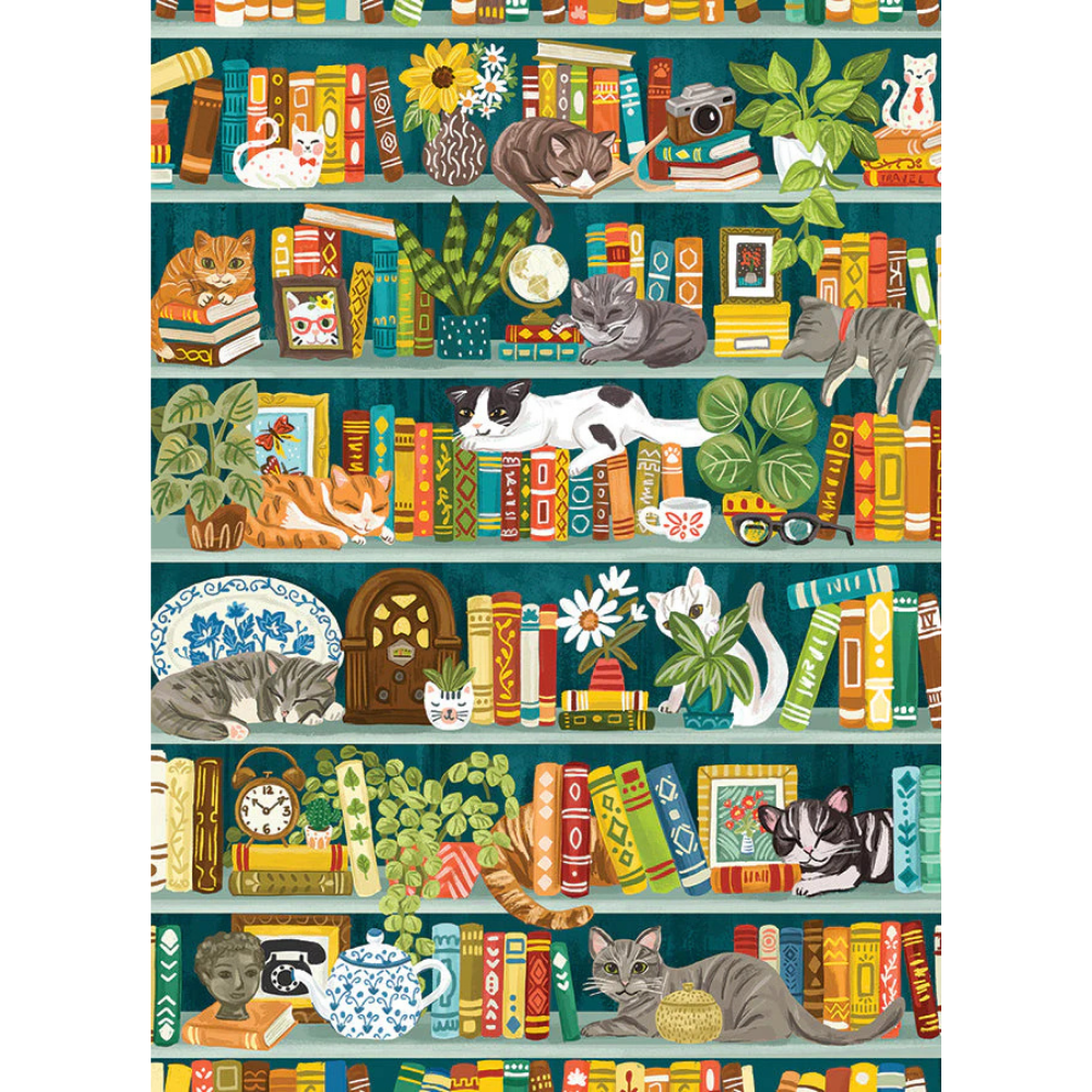 The Purrfect Bookshelf - Thirsty Meeples