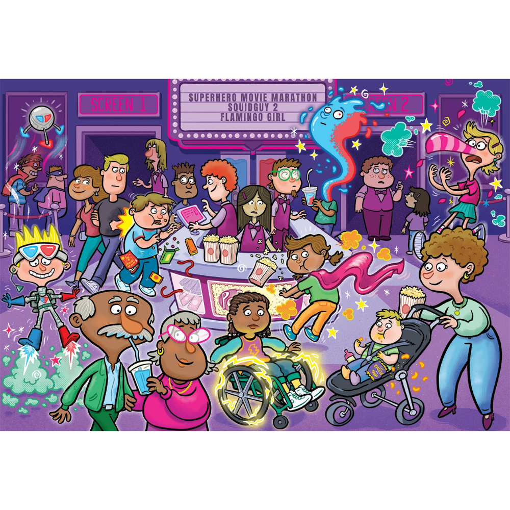 Wasgij Junior 2: Popcorn Power-Up!