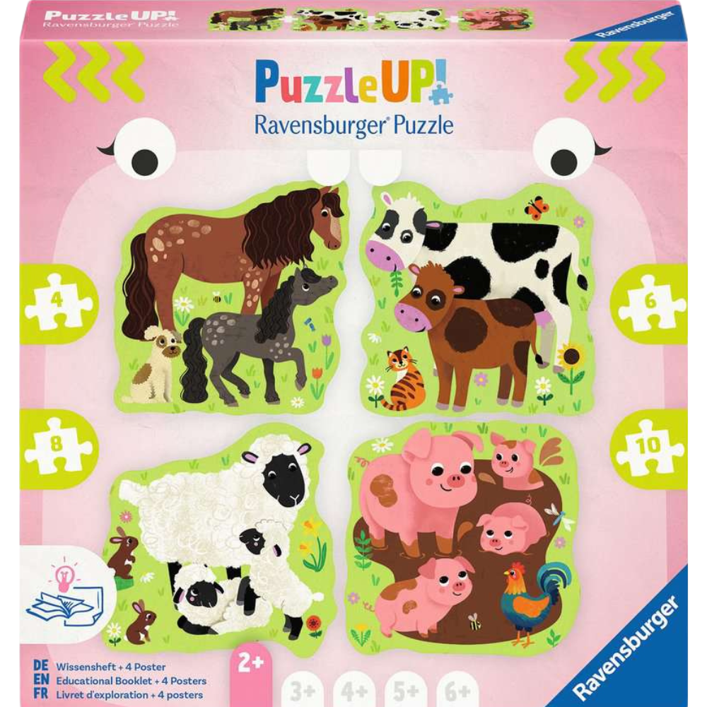 Puzzle UP! Farm Animals