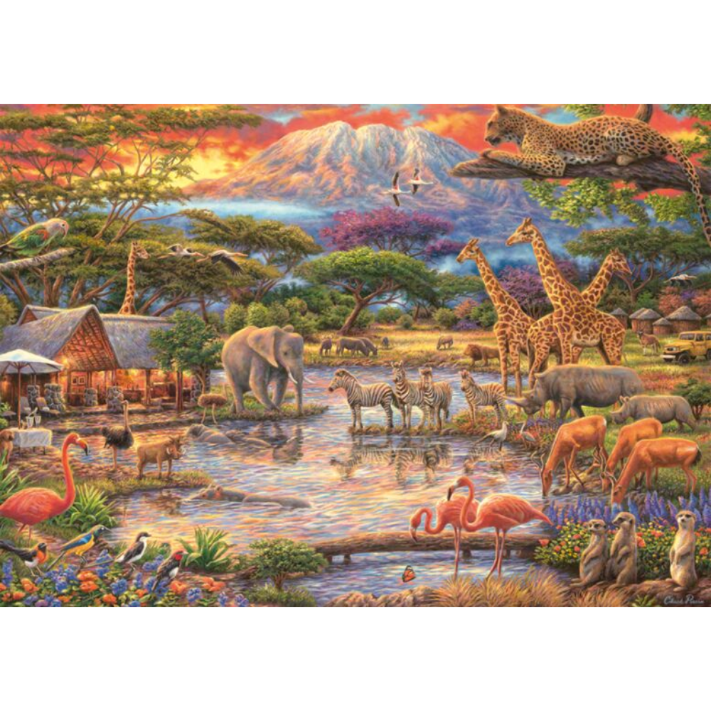 Paradise under Mount Kilimanjaro