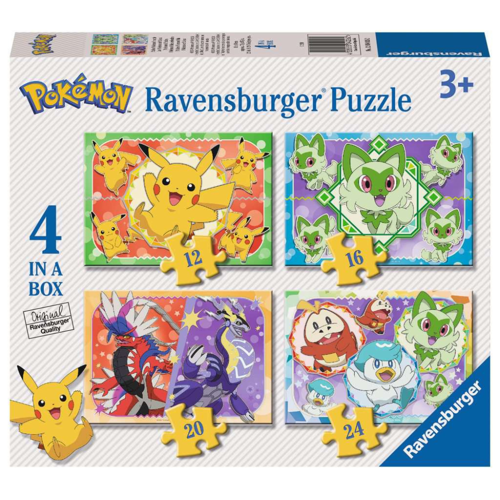 Pokemon (4 in a Box) - Thirsty Meeples