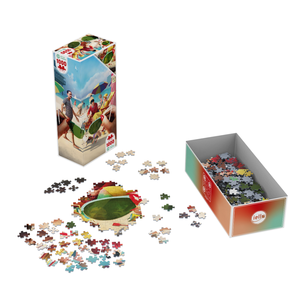 Puzzle Twist Under The Boardwalk (1000 Pieces) The Puzzle Academy