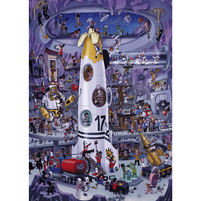Rocket Launch (1000 Pieces)