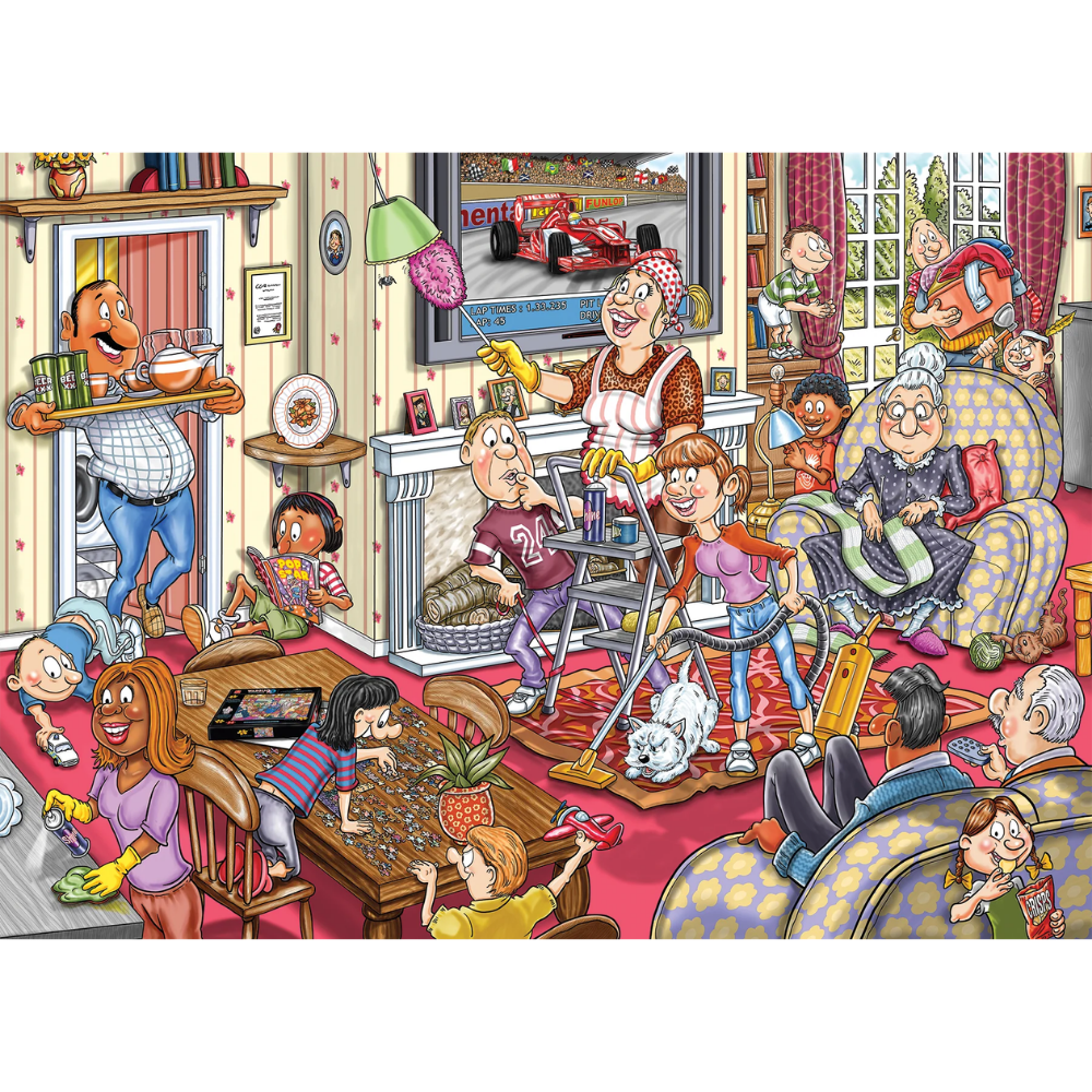 Wasgij Retro Mystery 10: Spring Has Sprung!