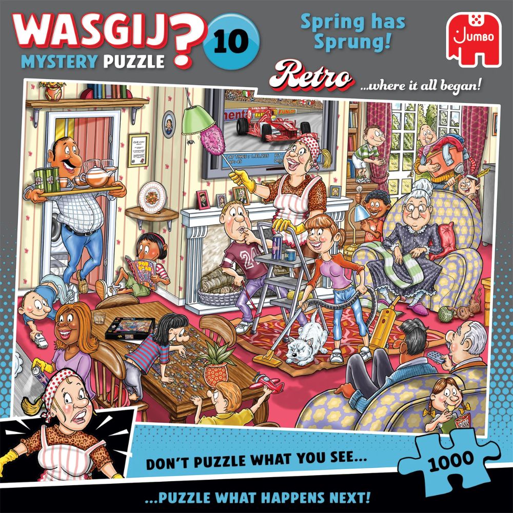Wasgij Retro Mystery 10: Spring Has Sprung!