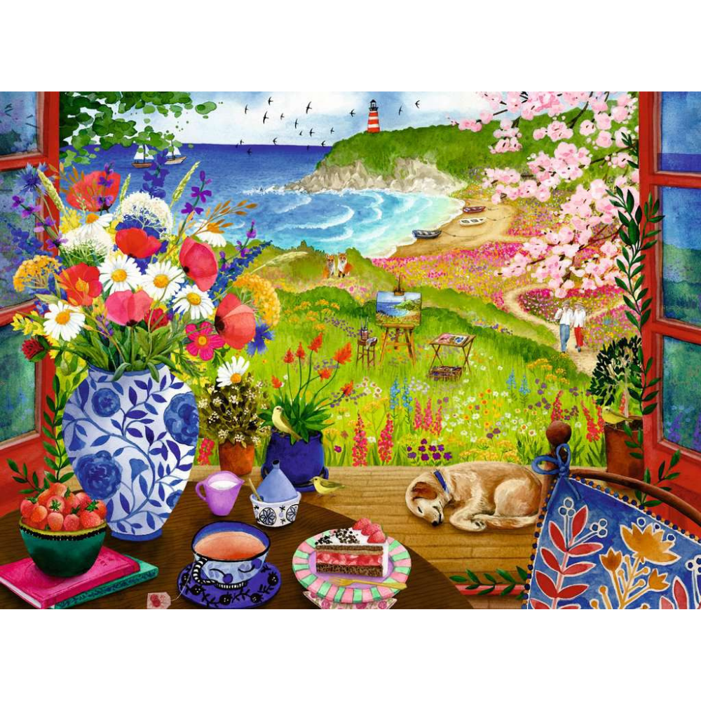Seaside Window View