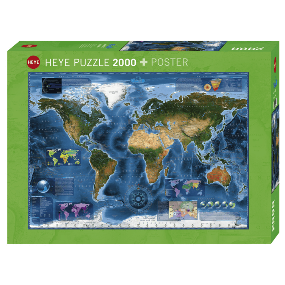 Satellite Map (2000 Pieces)