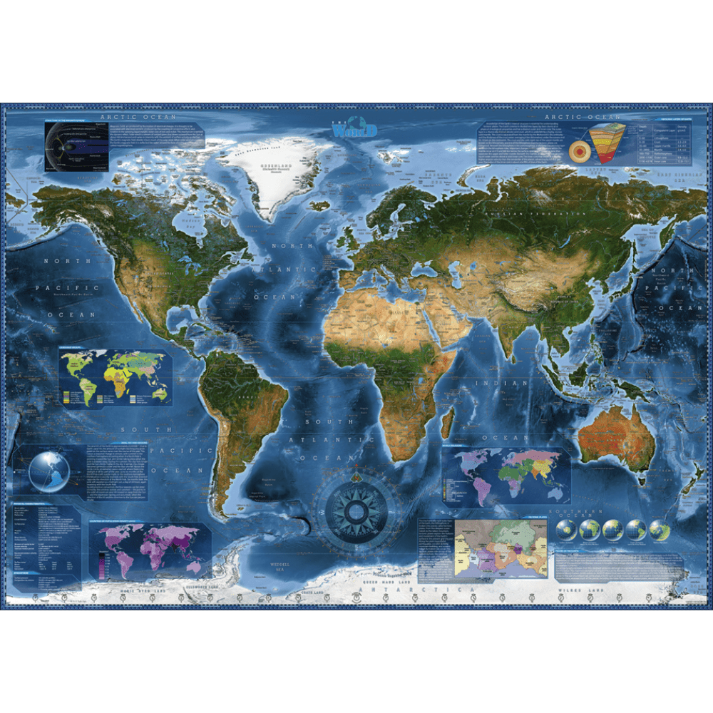 Satellite Map (2000 Pieces)