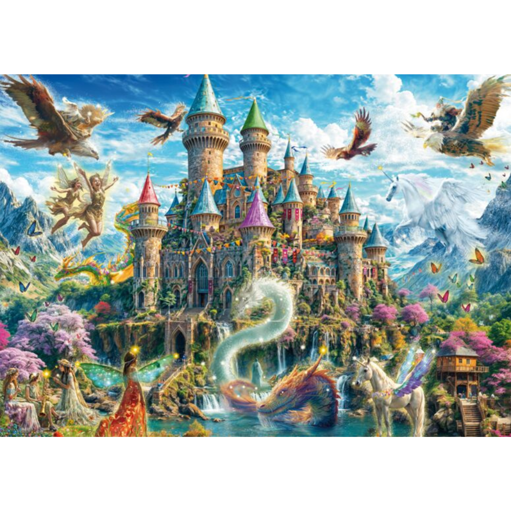 Fairytale Castle in the Land of Imagination