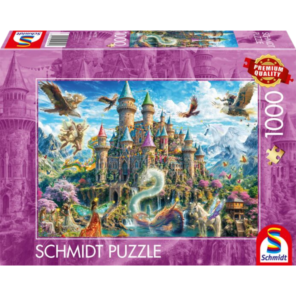 Fairytale Castle in the Land of Imagination