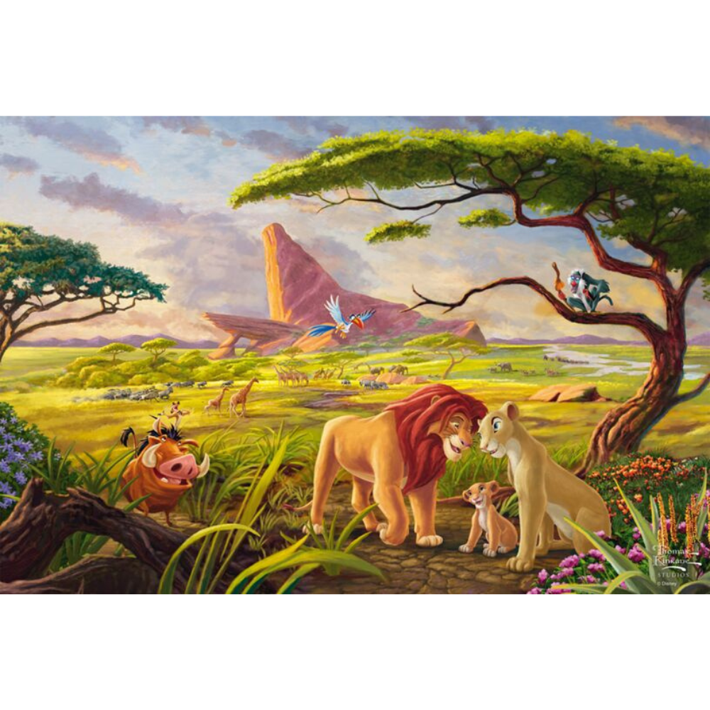 Thomas Kinkade: Disney The Lion King Remember Who You Are