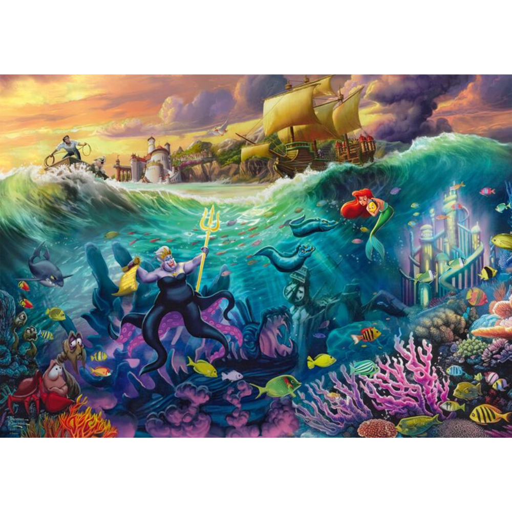 Thomas Kinkade: The Little Mermaid - Ursula