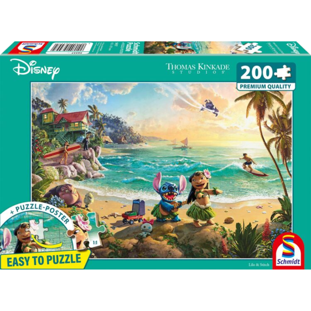 Thomas Kinkade: Disney Lilo and Stitch