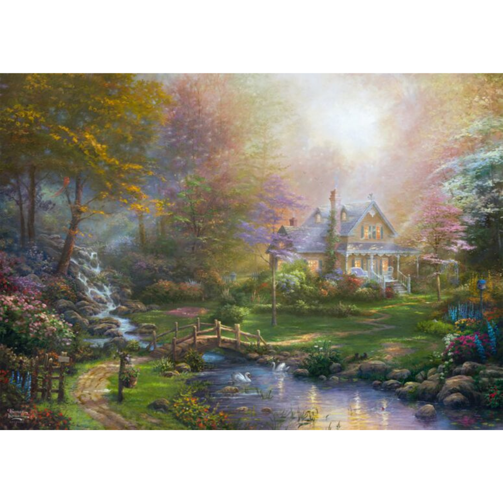 Thomas Kinkade: A Mother's Perfect Day - Thirsty Meeples