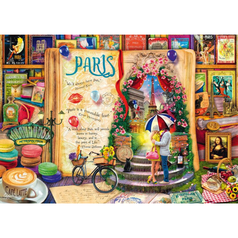 Aimee Stewart: Memories of Paris - Thirsty Meeples