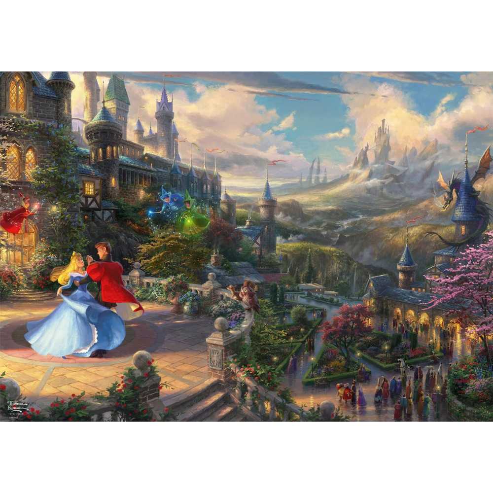 Sleeping Beauty Dancing In The Enchanted Light