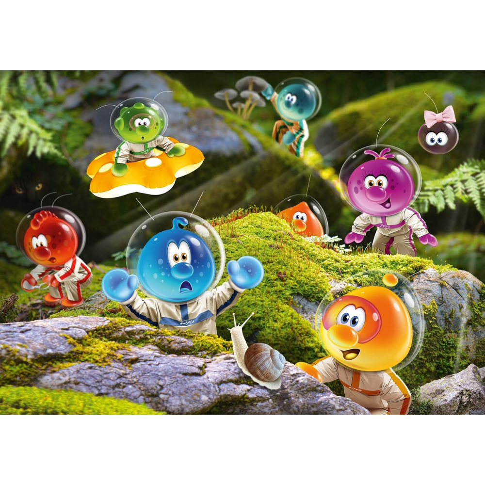 Space Bubble Club: Landing in a Forest of Moss