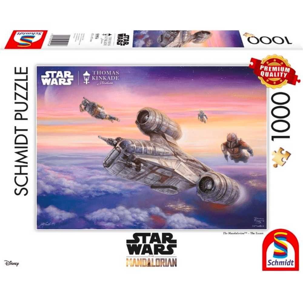 Thomas Kinkade: Star Wars The Mandalorian – The Escort