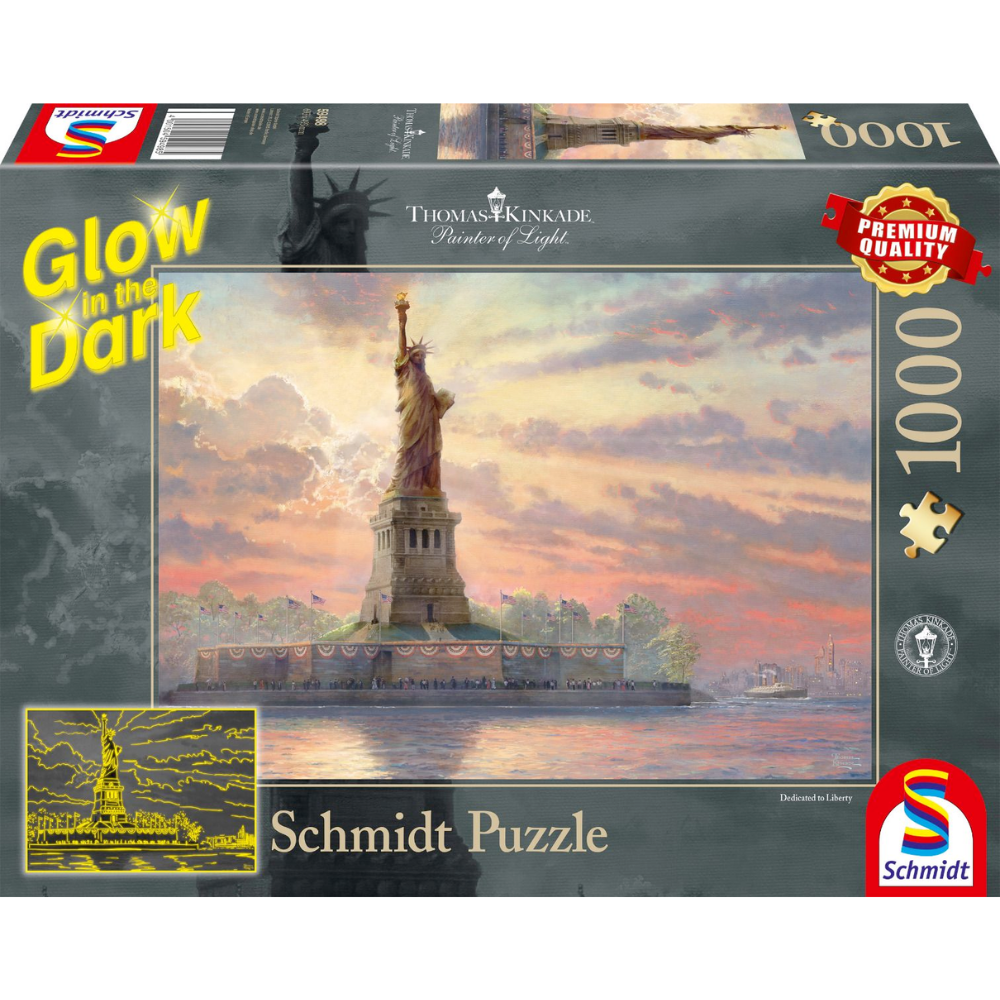 Statue of Liberty at Dusk (Glow in the Dark)