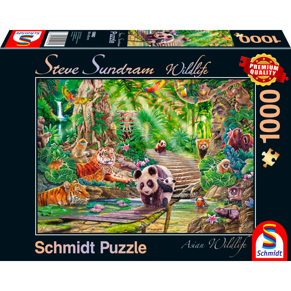 Steve Sundram: Asian Wildlife - Thirsty Meeples