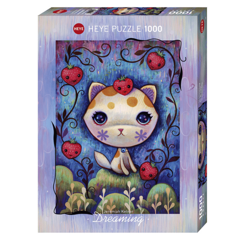 Jeremiah Ketner: Strawberry Kitty (1000 Pieces)