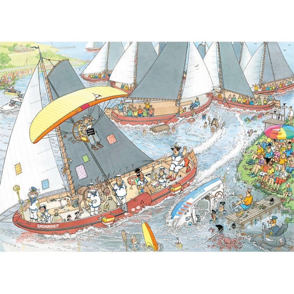 The Cheese Market & Sailboat Race