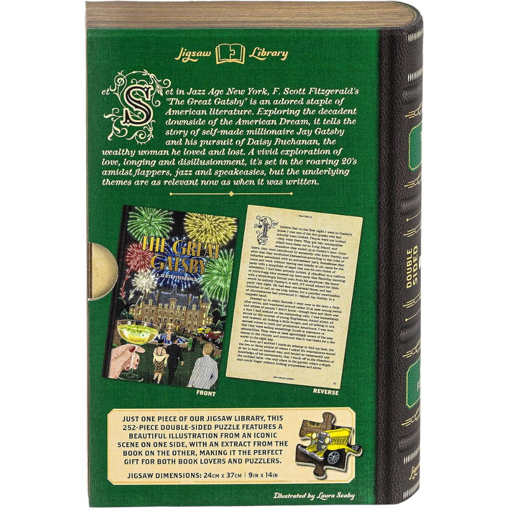 The Great Gatsby Jigsaw Library