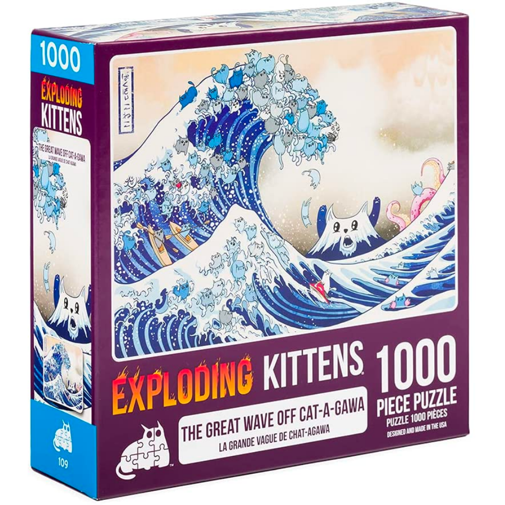 The Great Wave Off Cat-a-gawa