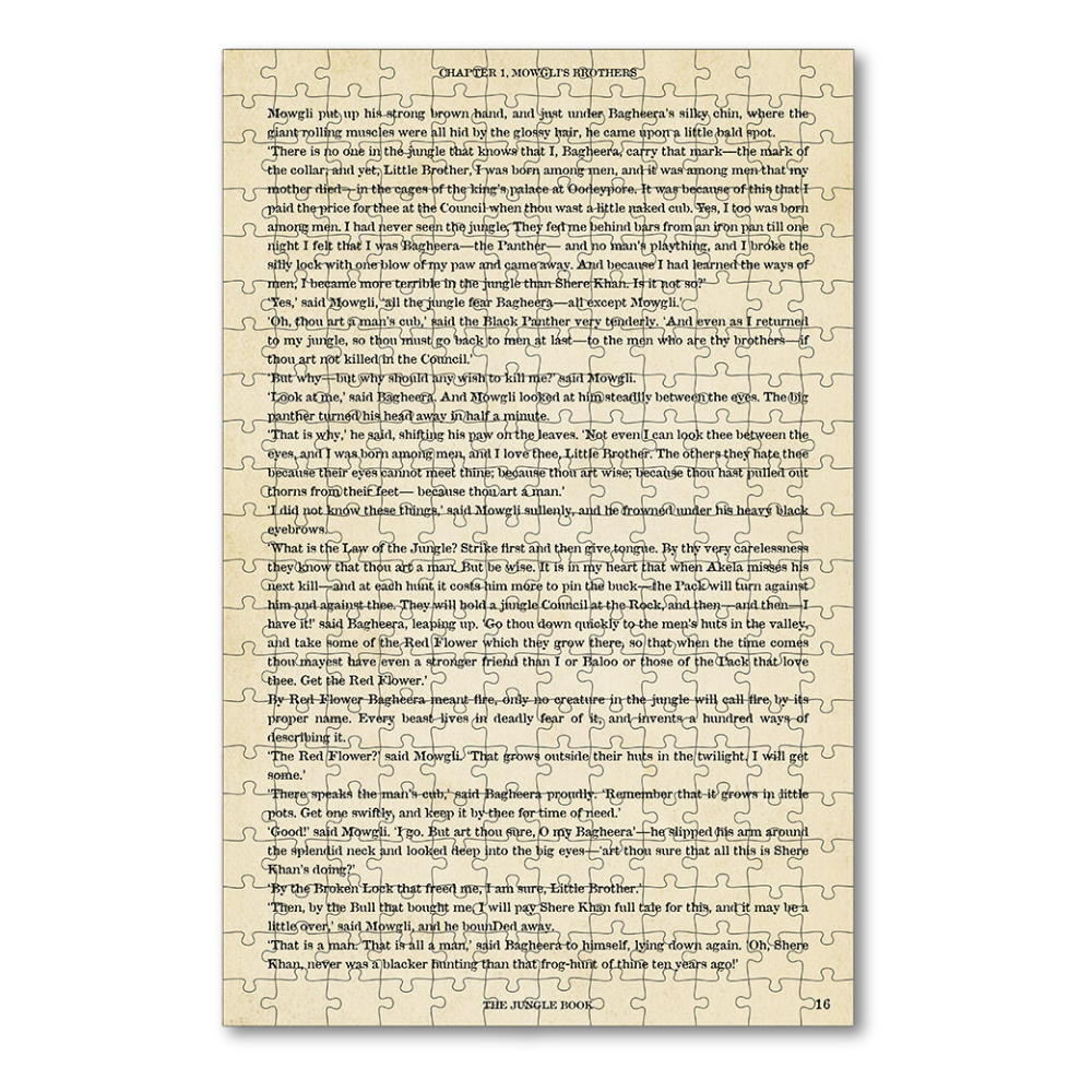 The Jungle Book Jigsaw Library